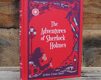 Hollow Book Safe - The Adventures of Sherlock Holmes - Leather Bound