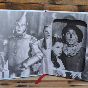 Book Safe The Wizard of Oz White Leather Bound Hollow Book Safe image 3