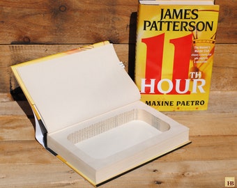 Hollow Book Safe - James Patterson - 11th Hour - Hollow Secret Book