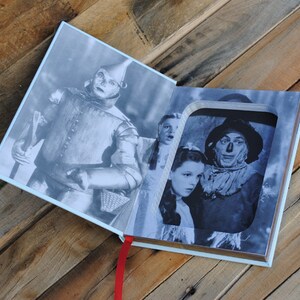 Book Safe The Wizard of Oz White Leather Bound Hollow Book Safe image 4