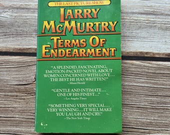 La fuerza del cariño (Término de bolsillo). Primera edición de Signet de 1975. Larry McMurtry.