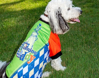 Golf-themed cute and stylish dog's shirt (sizes XS - 2X)