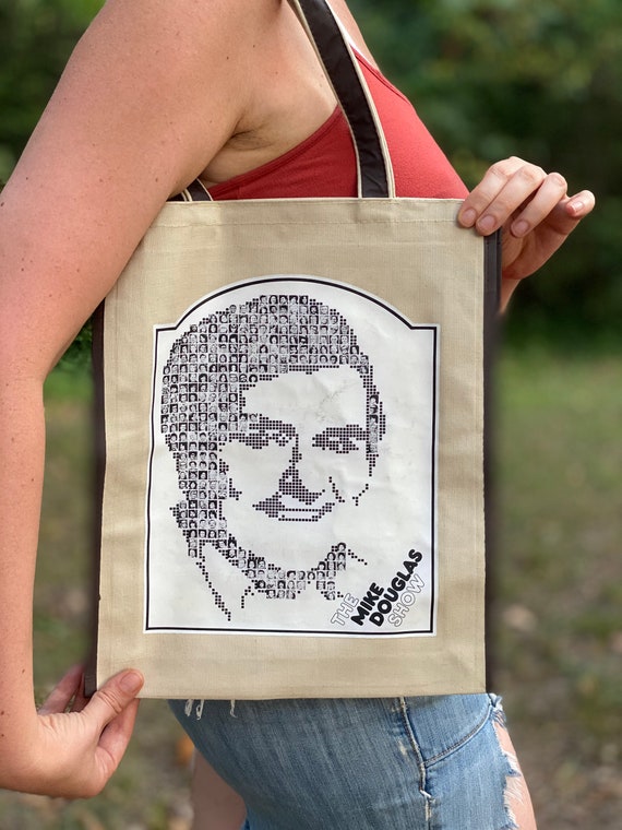 Vintage The Mike Douglas Show Canvas Tote Daytime