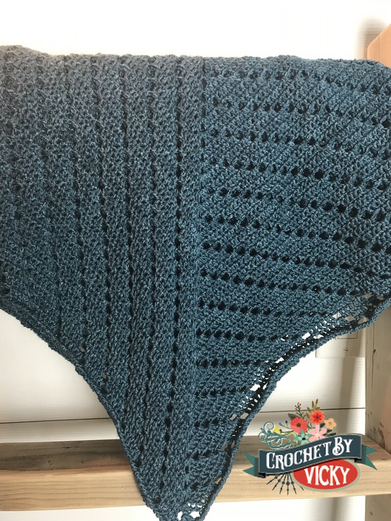 Handmade Crocheted Any Which Way Baby Blanket | Etsy