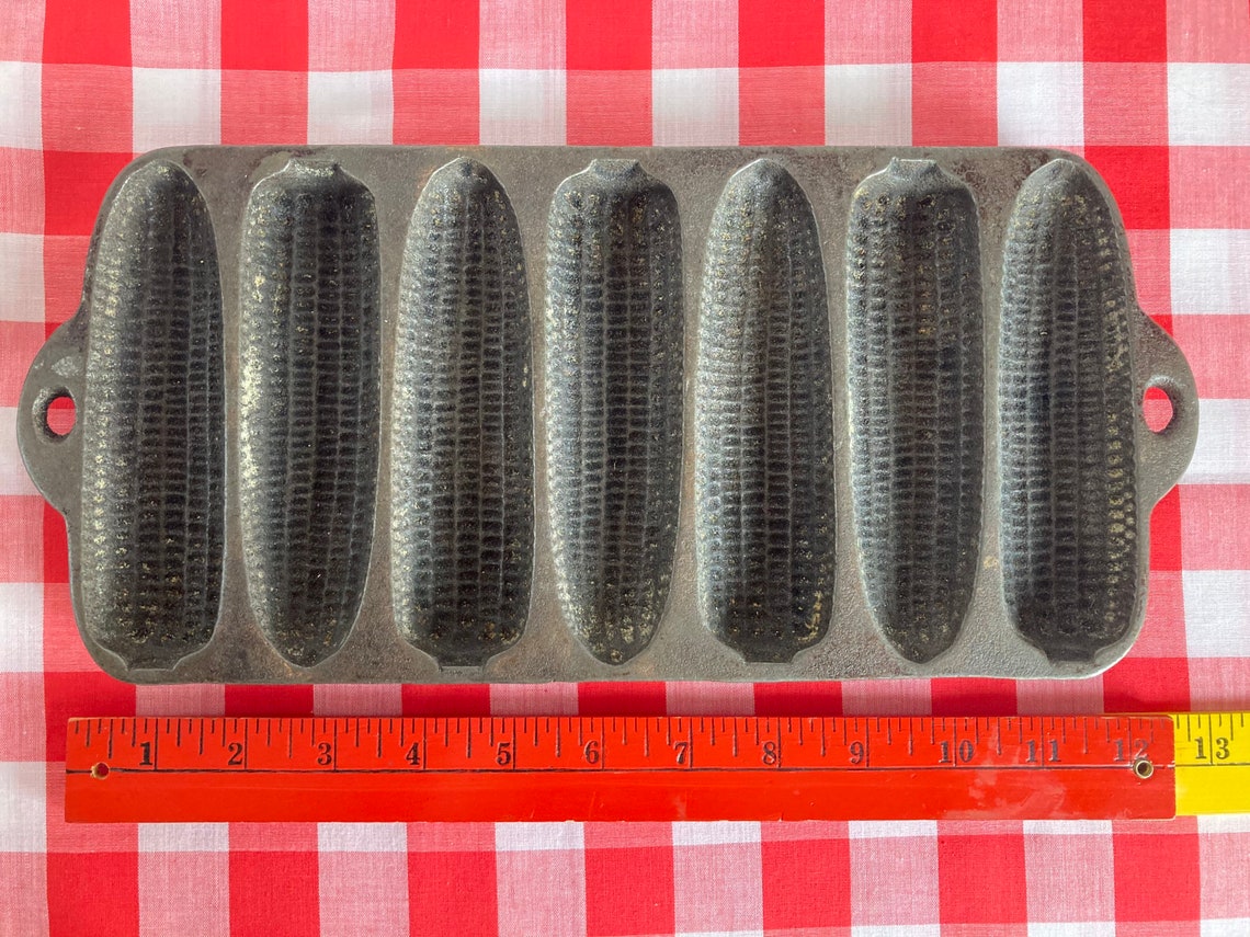 Wagner Ware Cast Iron Corn Mold C/wagner Corn Fritter Stick Etsy