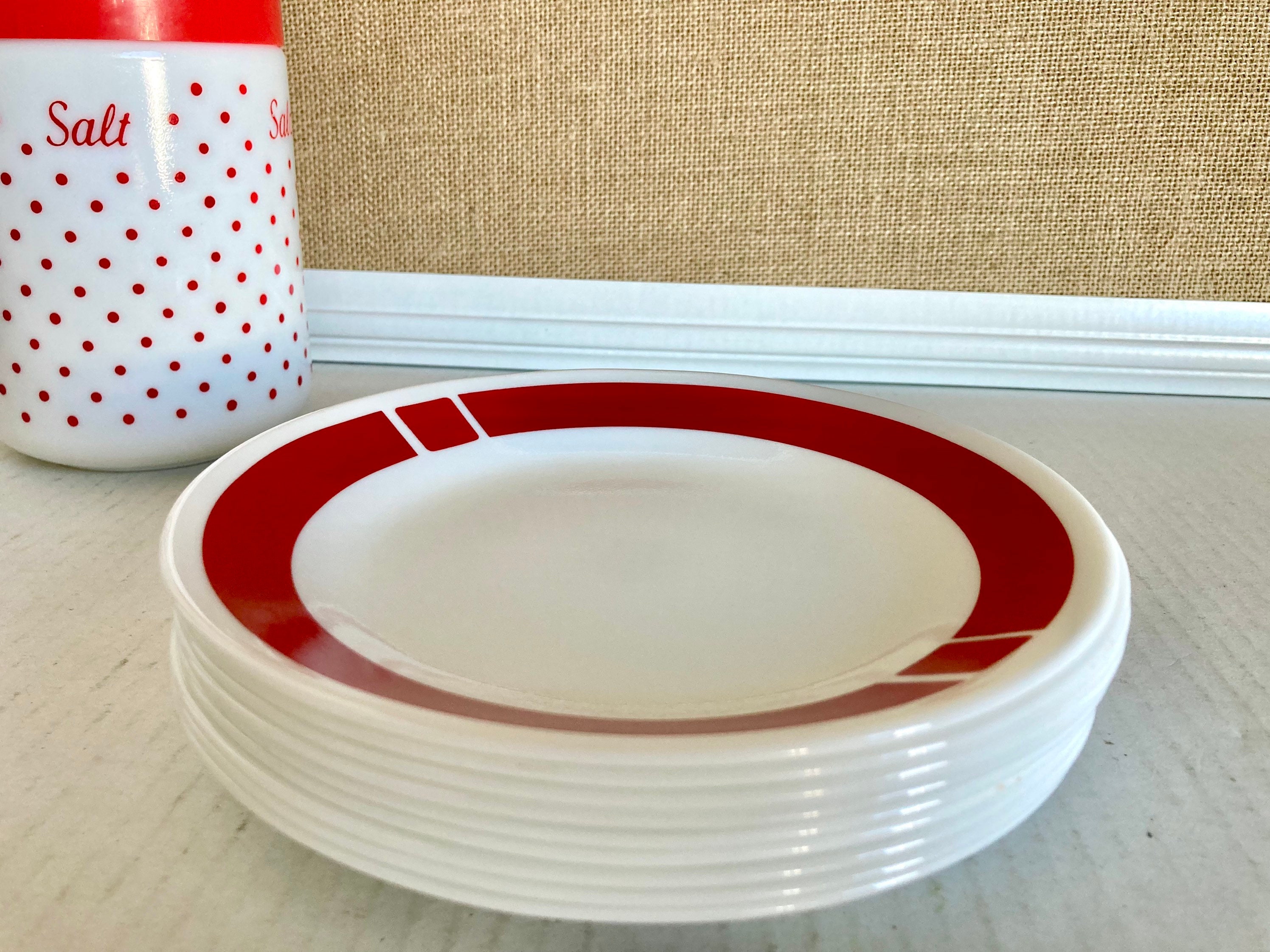 Brand New. Urban Red Corelle 6.75 Bread & Butter Plate