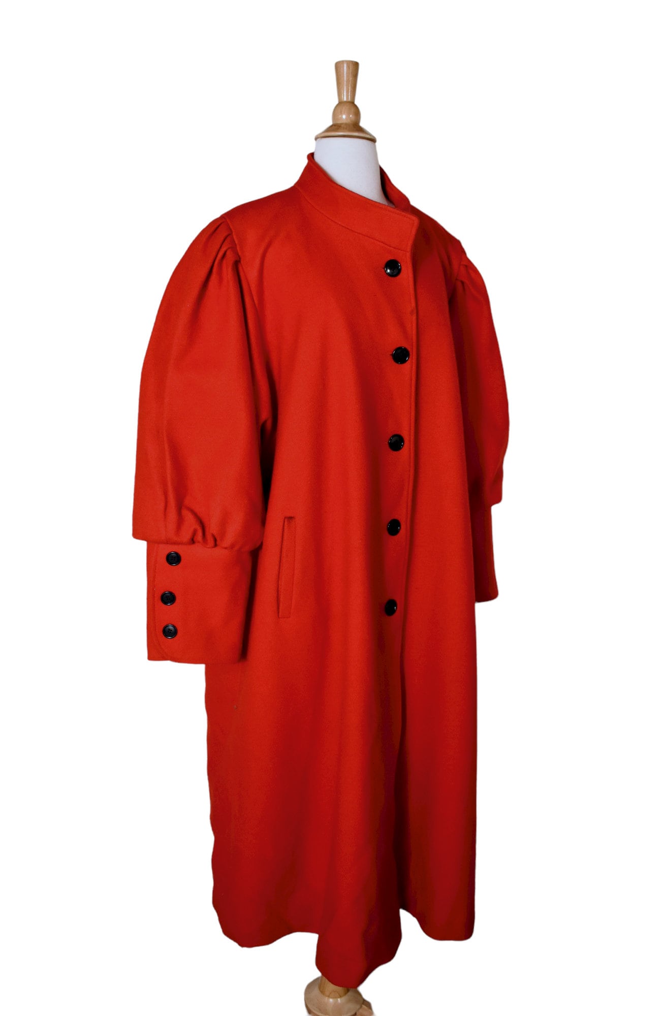 Vintage 80s Coat Lady Suzette Avant Garde Victorian Balloon Vintage 80s Coat Lady Suzette Avant Garde Victorian Balloon