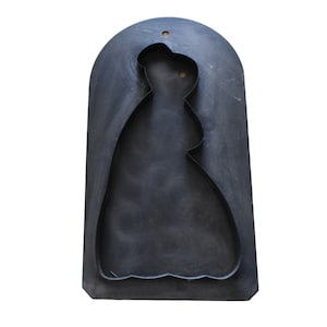 Vintage Plåtskärare Yorktown Pfaltzgraff Primitiv Plåtsmed Gammal Mormor Mormor Figural Metall Bakplatta Stor Gjutform
