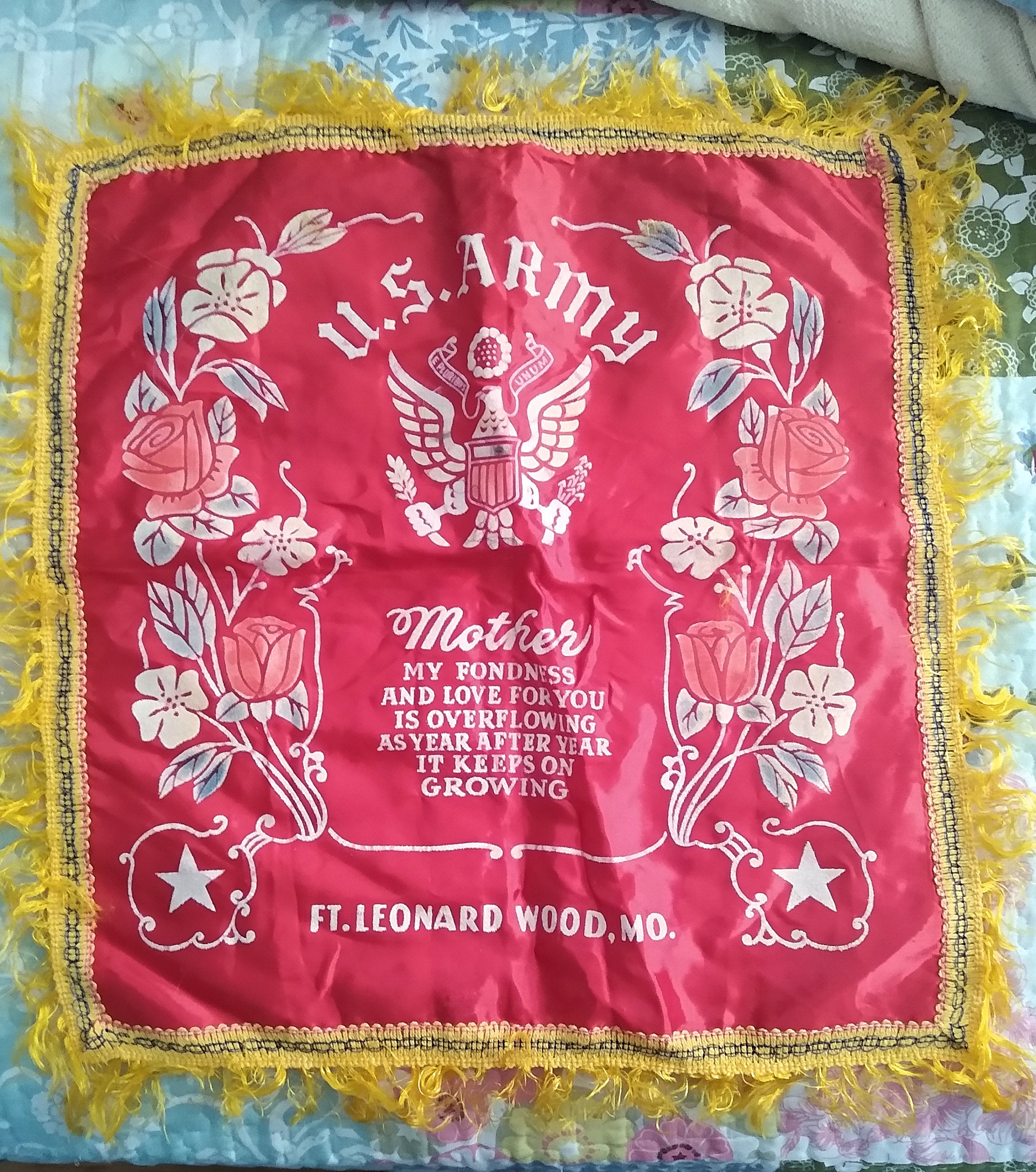 1940s Pillow Case - Etsy