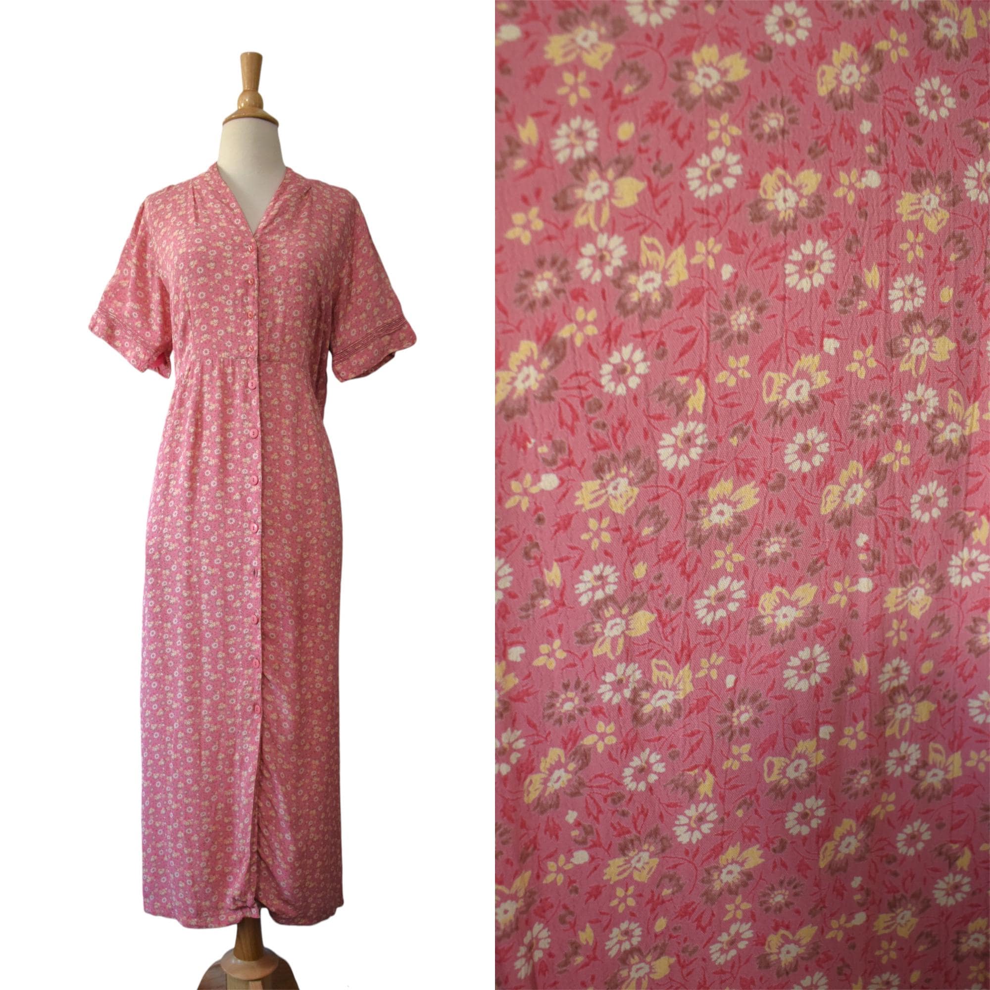 1940s Cotton House Dresses - Etsy