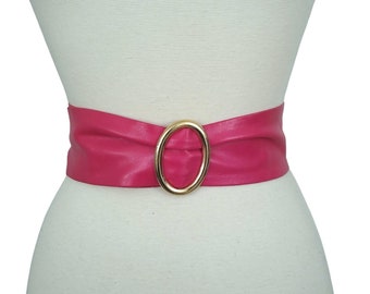 Hot Pink 80s Belt | Etsy Ireland