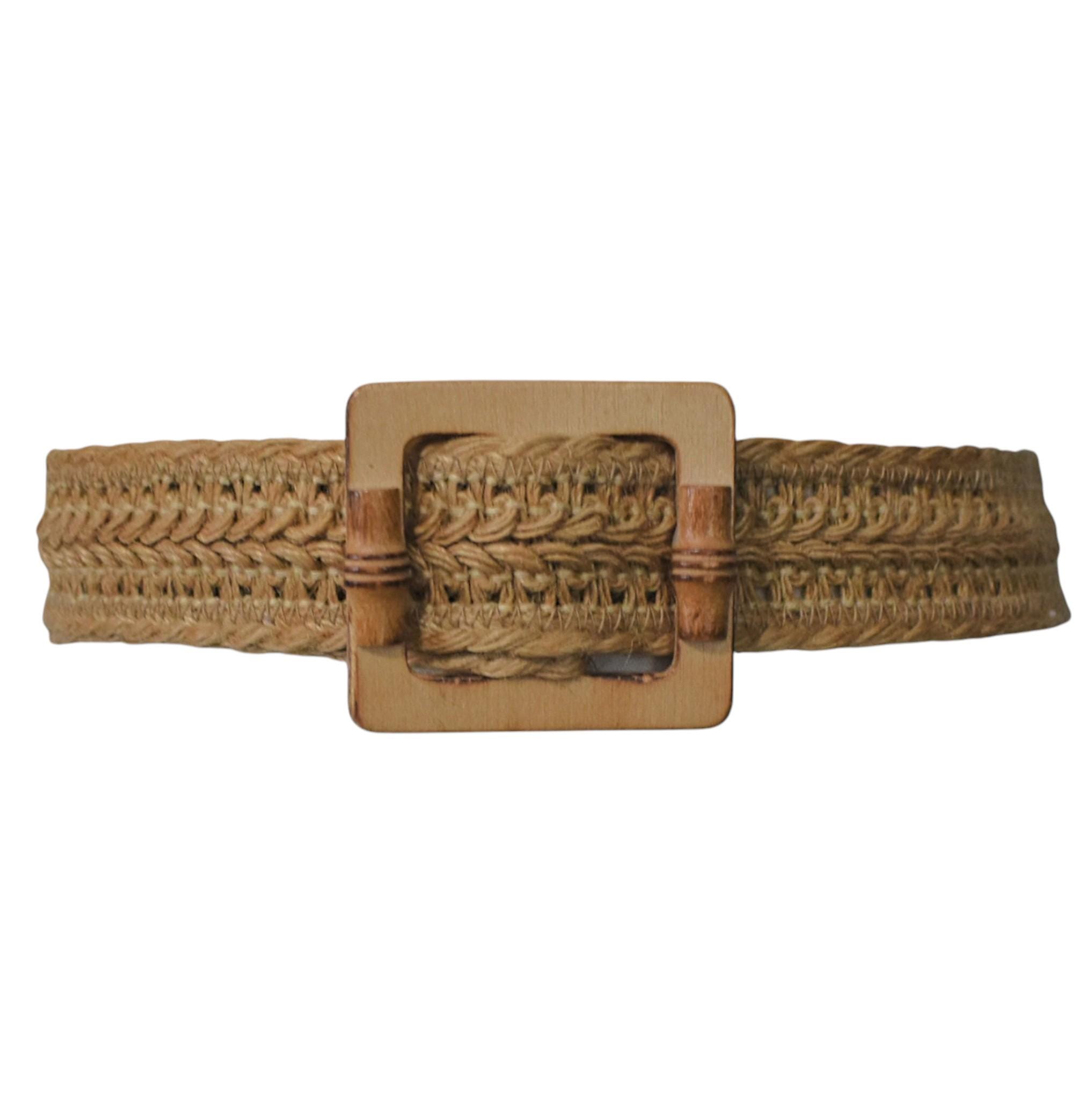 Bamboo Buckle Belt - Etsy