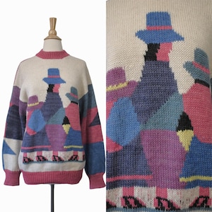 80s Ecuador Sweater - Etsy