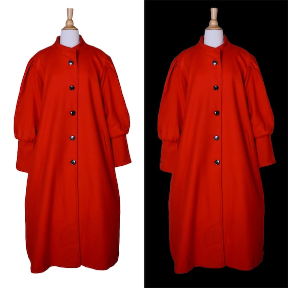 Vintage 80s Coat Lady Suzette Avant Garde Victorian Balloon Vintage 80s Coat Lady Suzette Avant Garde Victorian Balloon