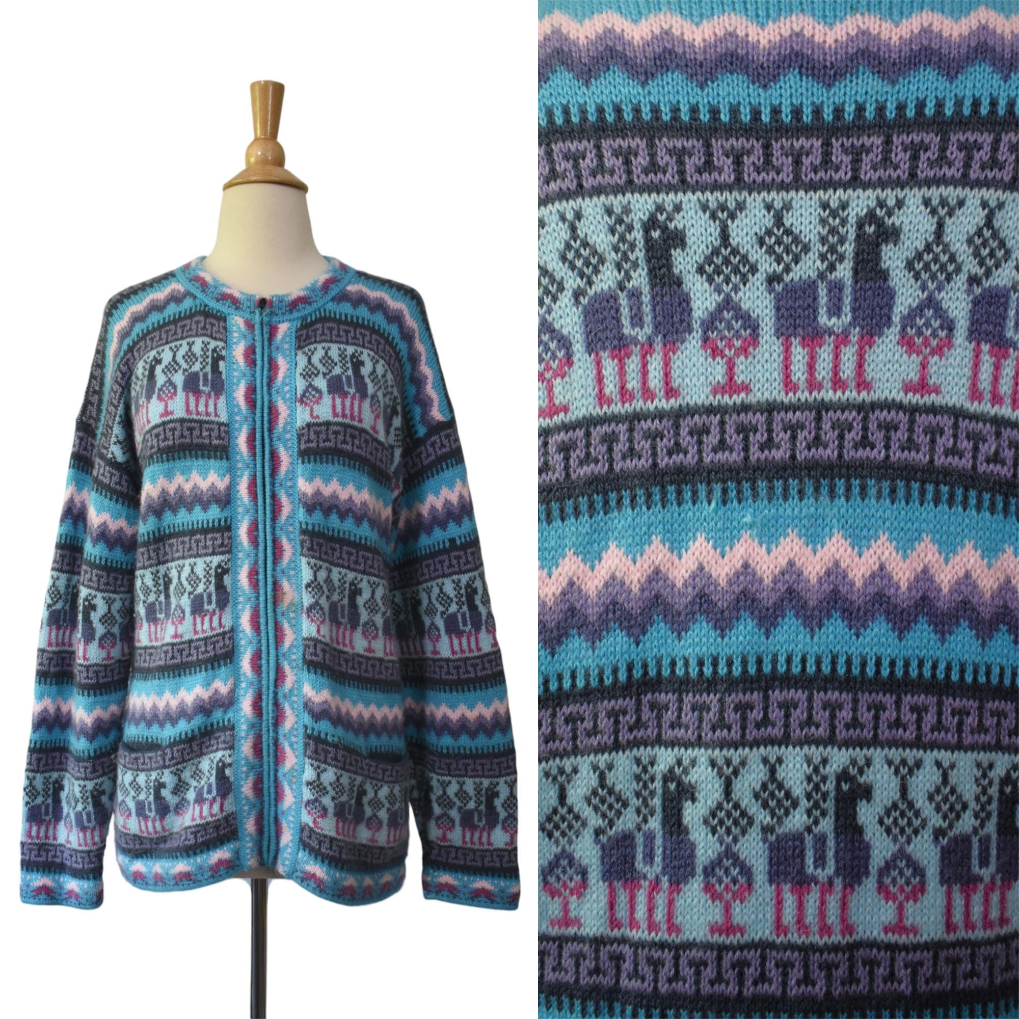 70s Alpaca Sweater - Etsy