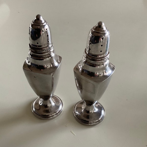 Vintage Silverplate Salt and Peppers