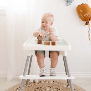 SHIPS Next Day IKEA Highchair Footrest, Easy Clean, One Size Fits All, Adjustable Footrest for Ikea Antilop Highchair, Dishwasher Safe