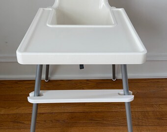 ikea white plastic high chair