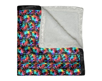 The KIDS Favorite Crushed Velvet Blanket