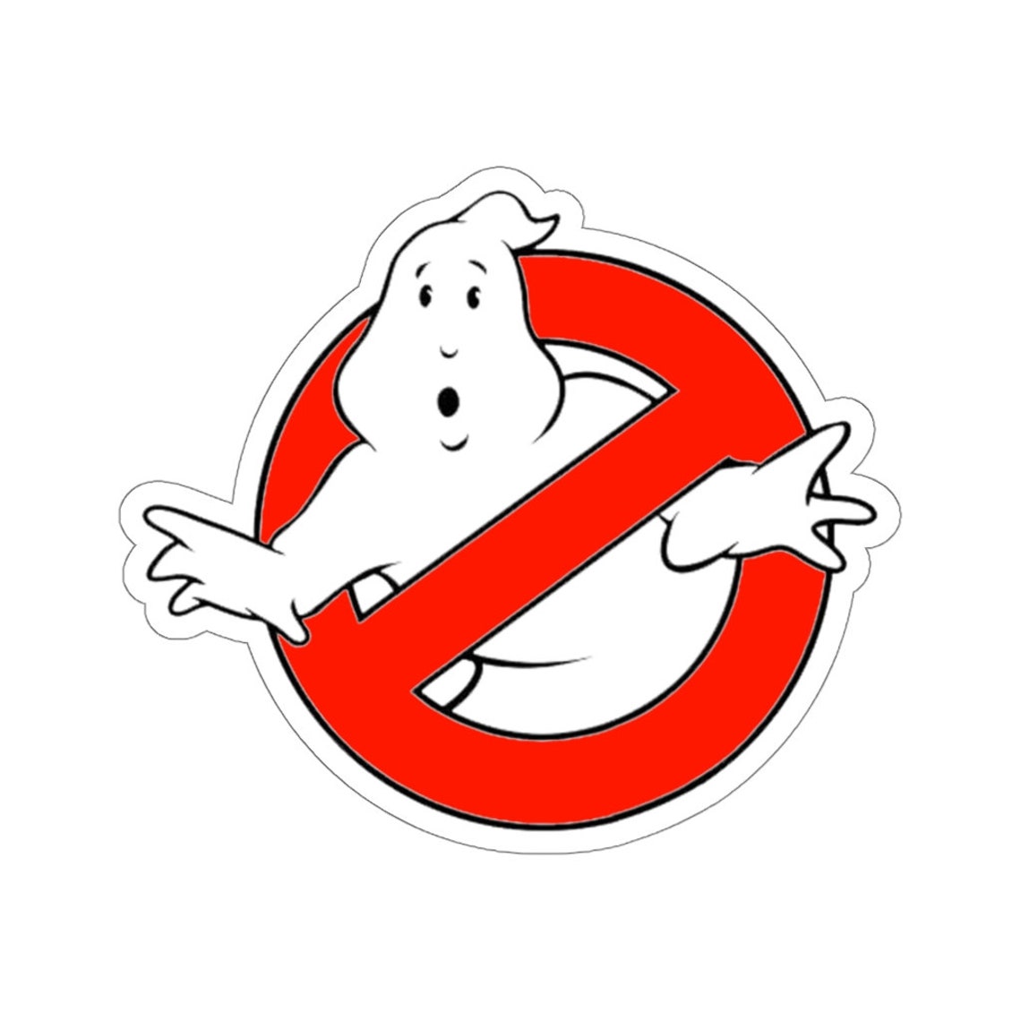 Ghostbuster Kiss-Cut Stickers | Etsy