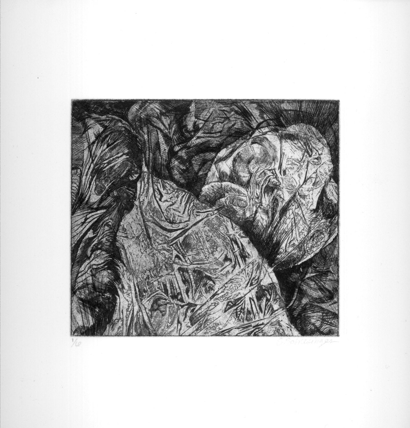 Abstract Intaglio Print on Archival Paper: 'part 3' - Etsy