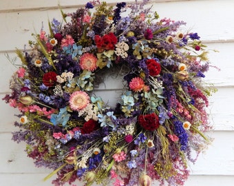 Flower Wreath Etsy