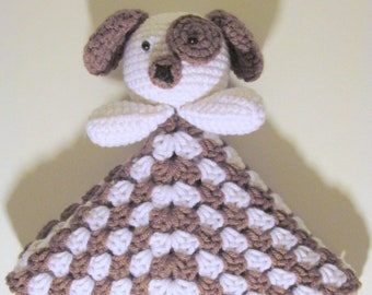 Puppy Lovey PDF Crochet Pattern - INSTANT DOWNLOAD