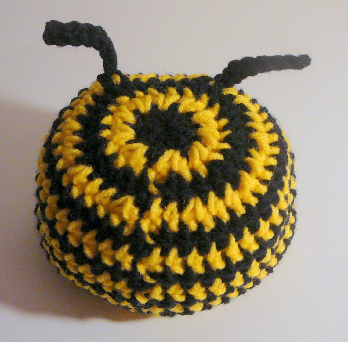 Bumble Bee Hat With or Without Earflaps PDF Crochet Pattern - Newborn ...