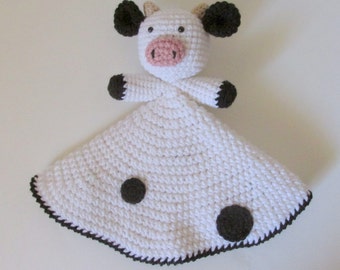 Cow Lovey PDF Crochet Pattern INSTANT DOWNLOAD