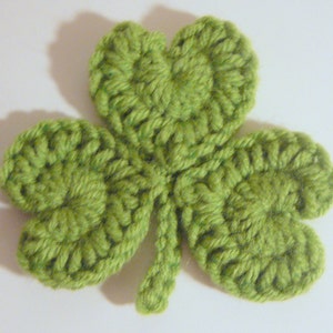 Shamrock Coasters PDF Crochet Pattern INSTANT DOWNLOAD image 3