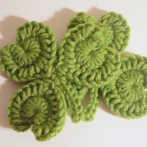 Shamrock Coasters PDF Crochet Pattern INSTANT DOWNLOAD image 4