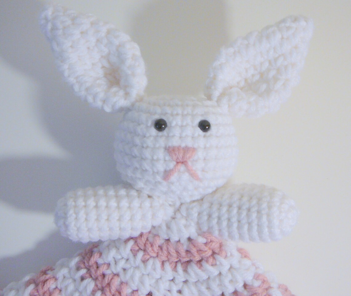 Bunny Lovey PDF Crochet Pattern INSTANT DOWNLOAD - Etsy