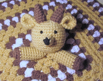 Goat Lovey PDF Crochet Pattern INSTANT DOWNLOAD