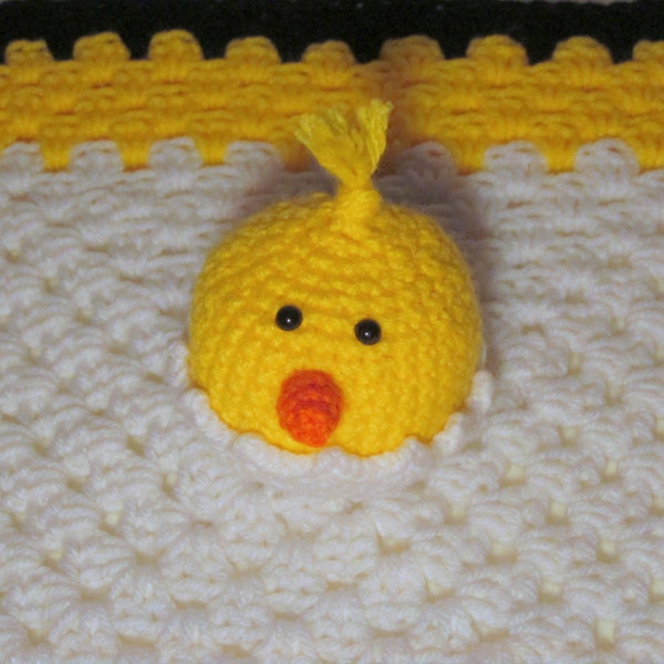 Chick Lovey PDF Crochet Pattern TÉLÉCHARGEMENT INSTANTANÉ