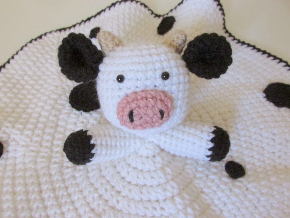 Cow Lovey PDF Crochet Pattern INSTANT DOWNLOAD Etsy Australia
