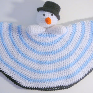 Snowman Lovey PDF Crochet Pattern INSTANT DOWNLOAD image 5