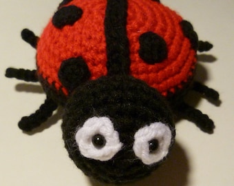 Amigurumi Ladybug PDF Crochet Pattern INSTANT DOWNLOAD