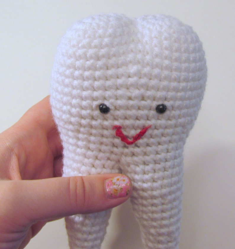 Amigurumi Tooth PDF Crochet Pattern INSTANT DOWNLOAD - Etsy