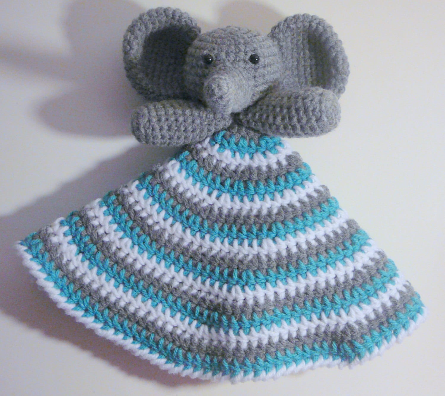 Elephant Lovey PDF Crochet Pattern - INSTANT DOWNLOAD - Etsy