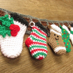 Stocking Advent Calendar PDF Crochet Pattern INSTANT DOWNLOAD