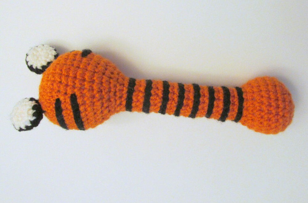 Tiger Rattle PDF Crochet Pattern INSTANT DOWNLOAD | Etsy