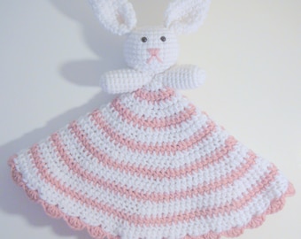 Bunny Lovey PDF Crochet Pattern INSTANT DOWNLOAD