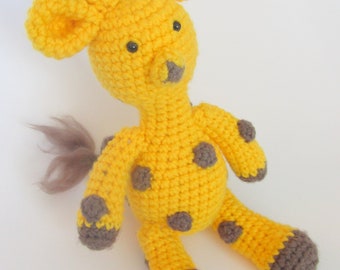 Amigurumi Giraffe PDF Crochet Pattern INSTANT DOWNLOAD