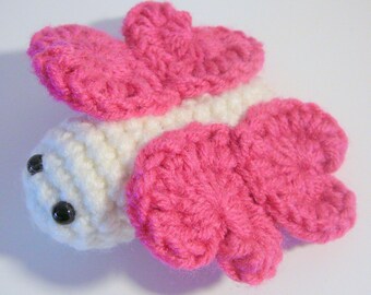 Amigurumi Butterfly PDF Crochet Pattern INSTANT DOWNLOAD