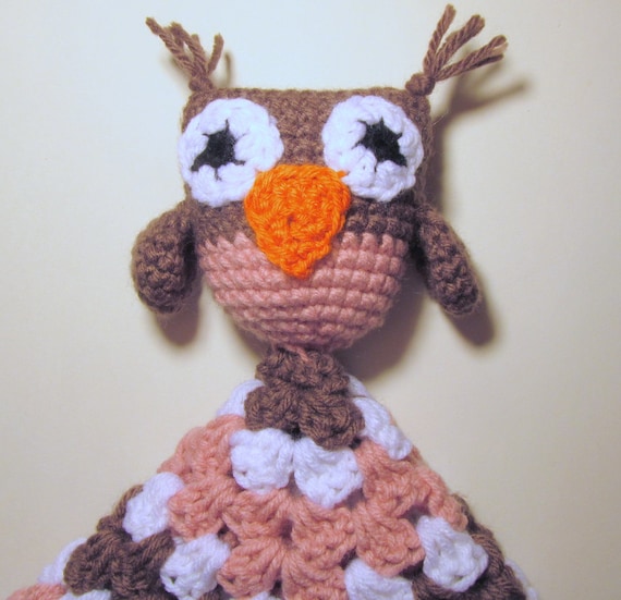 Owl Lovey PDF Crochet Pattern INSTANT DOWNLOAD Etsy Canada