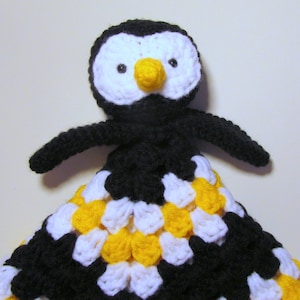 Penguin Lovey PDF Crochet Pattern INSTANT DOWNLOAD