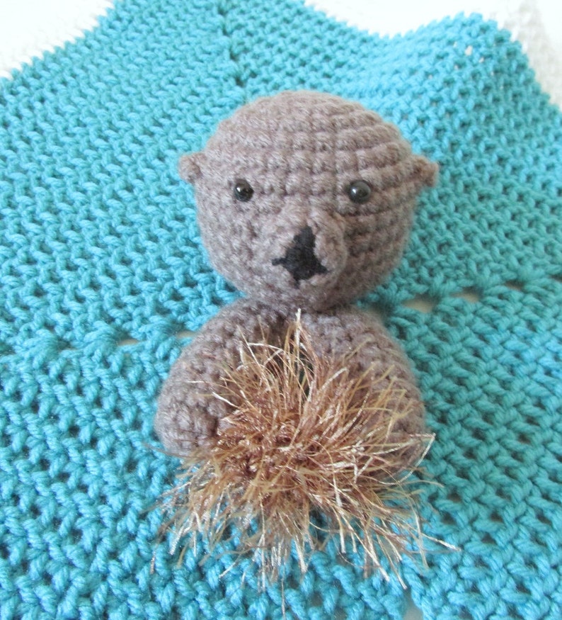 Sea Otter Lovey PDF Crochet Pattern INSTANT DOWNLOAD - Etsy