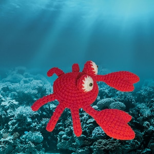 Amigurumi Crab PDF Crochet Pattern INSTANT DOWNLOAD