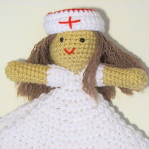 Nurse Lovey PDF Crochet Pattern INSTANT DOWNLOAD image 4