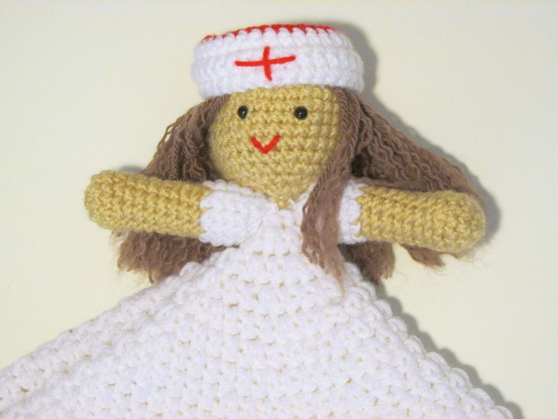 Nurse Lovey PDF Crochet Pattern INSTANT DOWNLOAD image 4